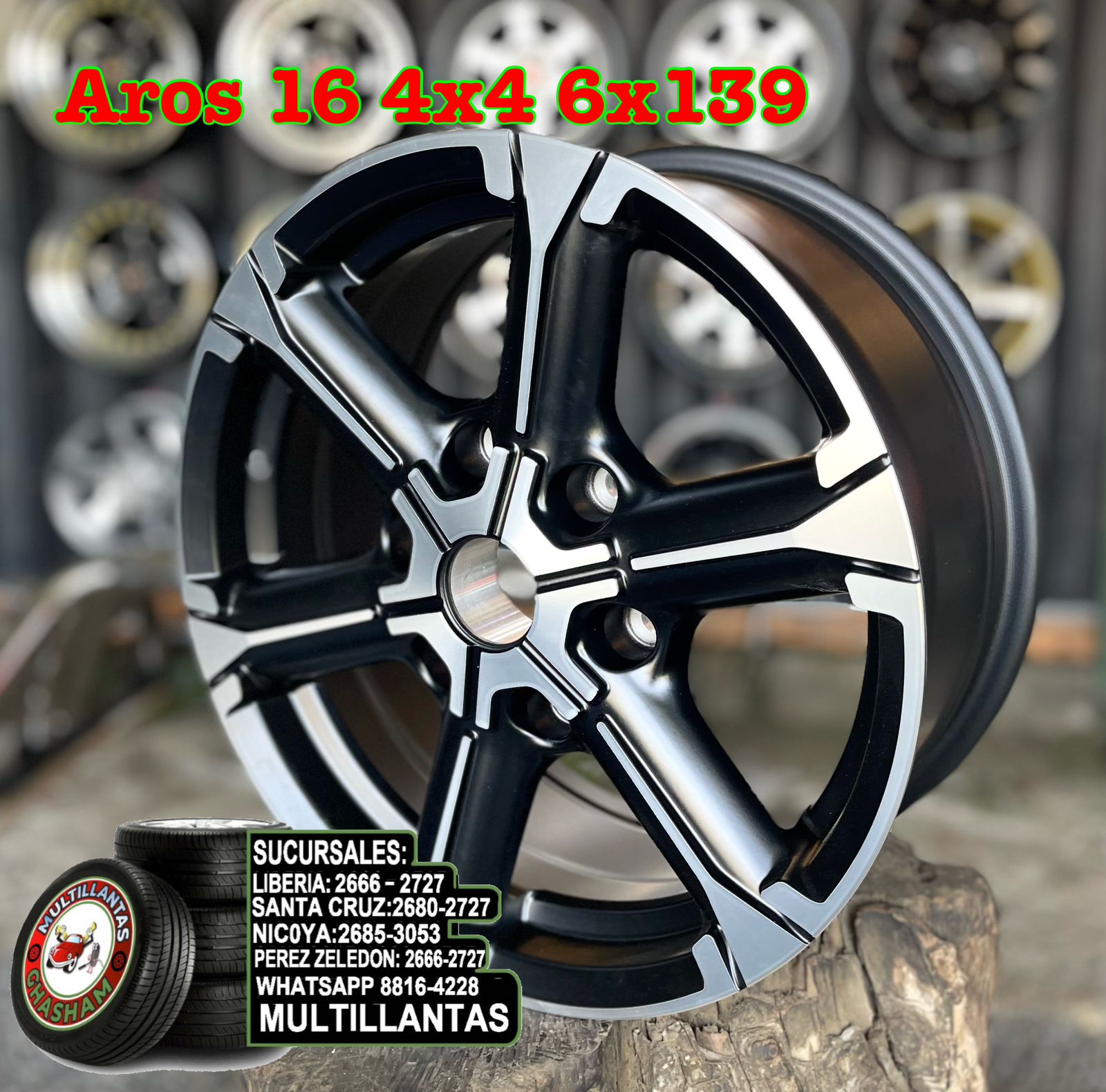 AROS # 16 6X139 4X4 (HW-SMB002C)